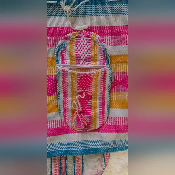Lillo Drawstring Backpack boho Mexican - Picture 5 of 5